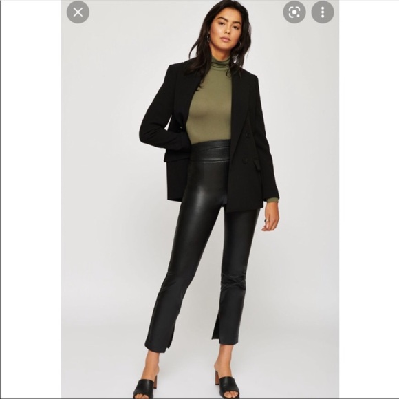 Dynamite | Pants u0026 Jumpsuits | Vince High Waisted Faux Leather Pants |  Poshmark